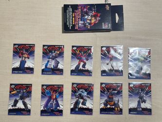 Transformer trading cards