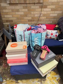 LARGE LOT LADIES CLOTHES & SHOES VARIOUS SIZES