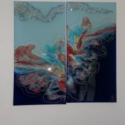 Genuine crystal painting 2 Piece 