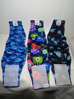 CuteBone Dog Diapers Belly Band Size Small 3 Pack