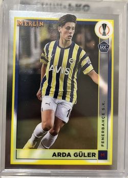 Arda Güler Topps Merlin 2022-23 base card