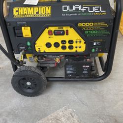 Duel fuel Generator