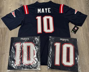 New England Patriots Drake Maye Tom Brady Nike Stitched Jerseys $55 Or 2/100 