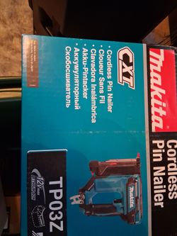 Makita12v pin nailer