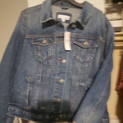 Loft Jean Jacket Small (Petite)