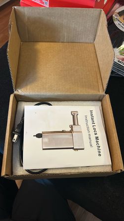 Instant loc machine