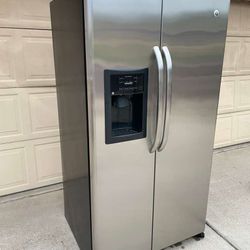 Refrigerator Ge Stainless Steel 