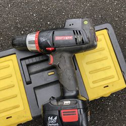 Craftsman (contact info removed)70 14.4 V 3/8" Cordless Drill/driver