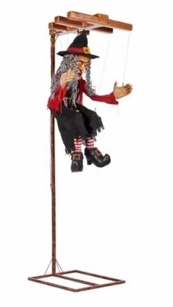 Halloween Marionette Witch Animatronic