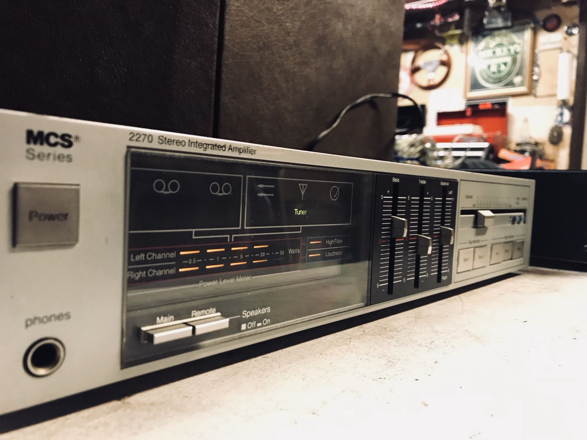 Vintage MCS Stereo Integrated Amplifier 2270