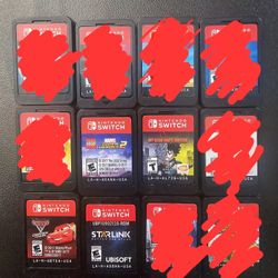 Nintendo Swich Games Cases Included 
