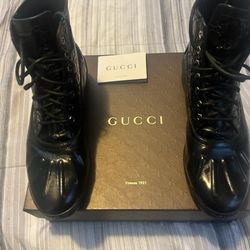 Gucci Men Black Boot