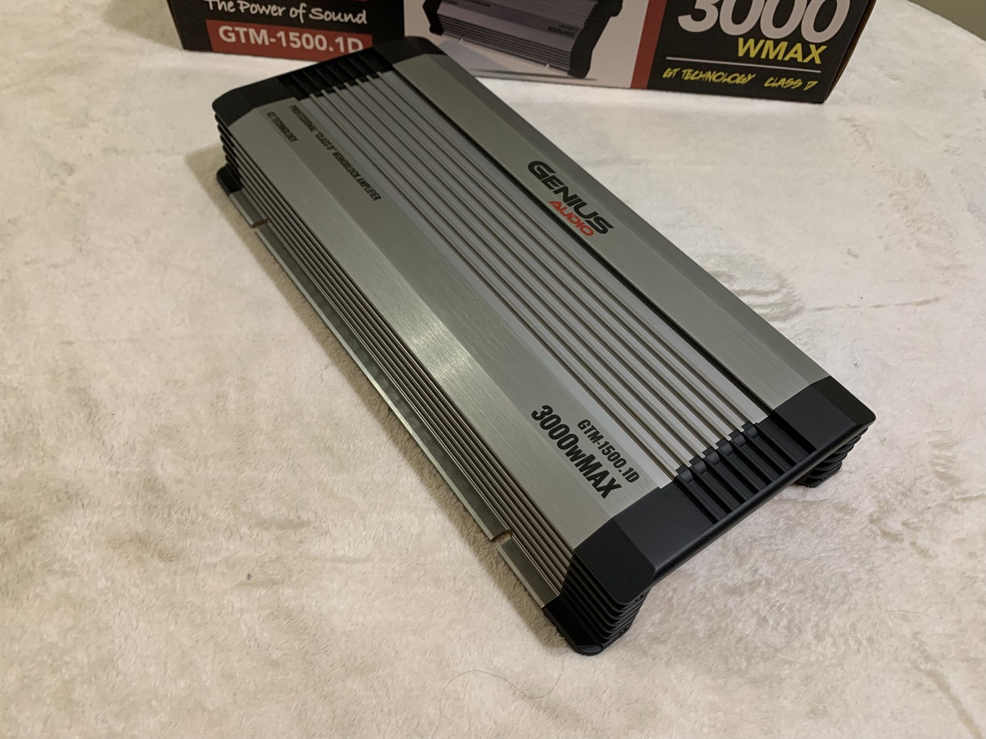 Brand New Genius Audio 3000w Max Power Bass Amplifier $250 each