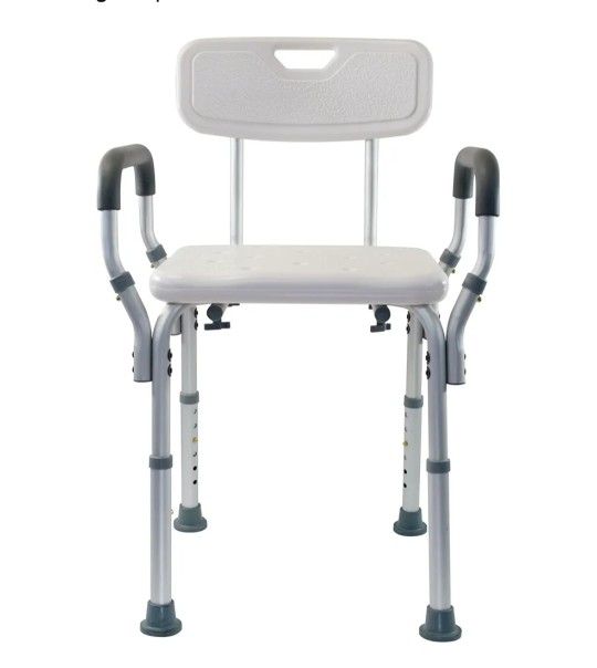 Shower Bench with Arms - Like New - not used