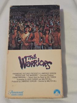 The Warriors Paramount Movie 1979 VHS TRUE 1st Edition Vintage RARE Video