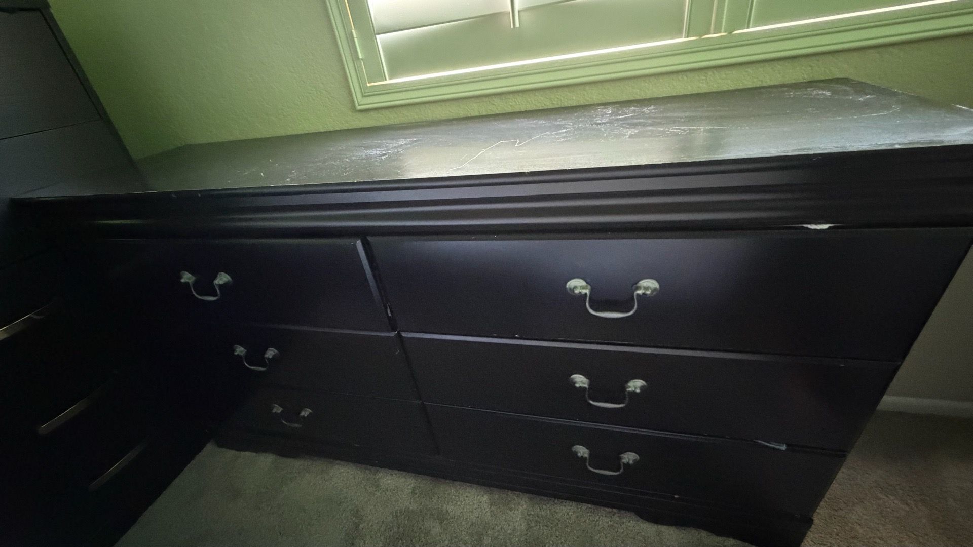 6 Drawers Dresser for Bedroom