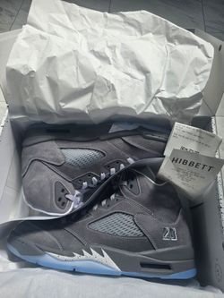 Jordan 5 wolf grey