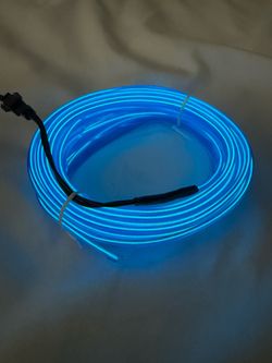 Blue EL Wire Electroluminescent Light Rope