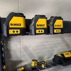 Dewalt 100ft Red Crossline Laser Level 