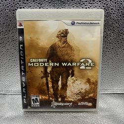 Call Of Duty Modern Warfare 2 Sony PlayStation 3 PS3, TESTED & WORKING!