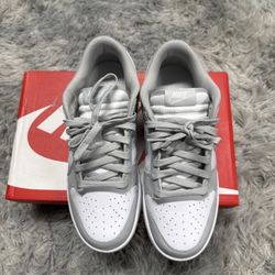 Size 8 Brand New Nike Dunk Low Grey Fog