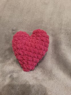 Crochet Heart Plush