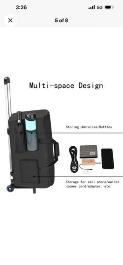 UBL 120 Party Box speaker Travel Case