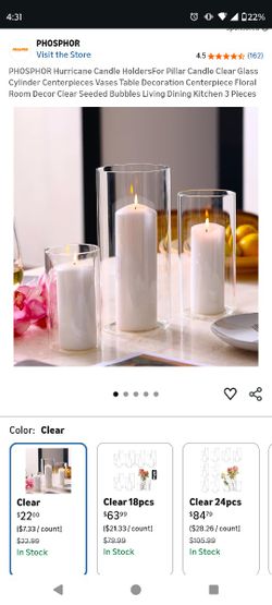 3 Pack Wedding Decoration Vases 