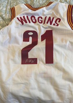 Cavaliers Cleveland Signed by Andrew Wiggins Authenticated