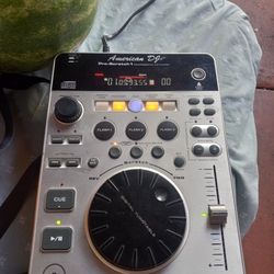 American DJ Pro Scratch 1 Professional Cd Player 