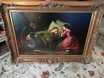 Oil painting by M.A Stevens