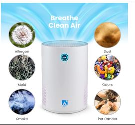 New Smart Air Purifiers with HEPA Filter and UV Light, True Hepa 13 Air Cleaner  Thumbnail