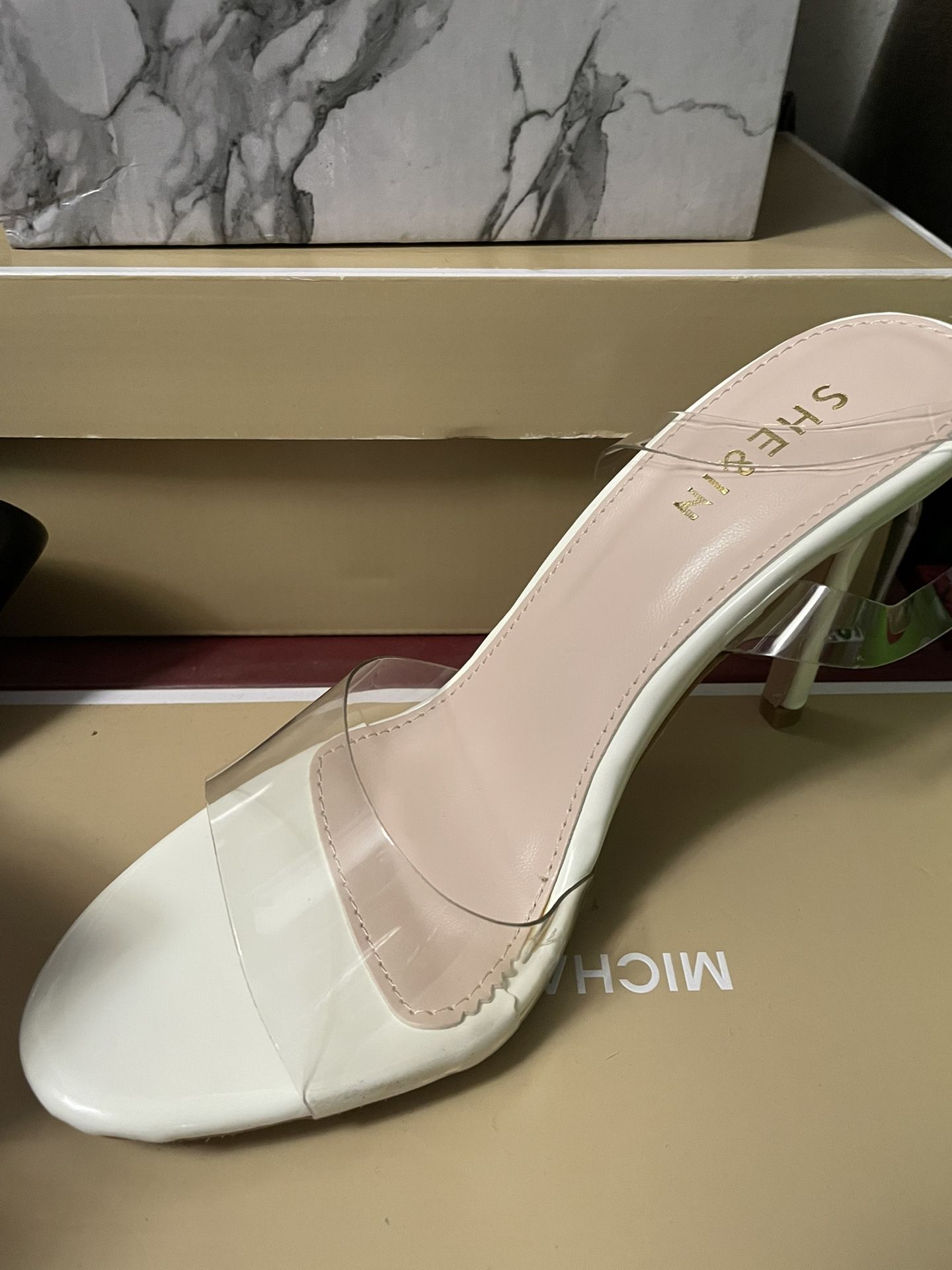 Clear Women’s Heels