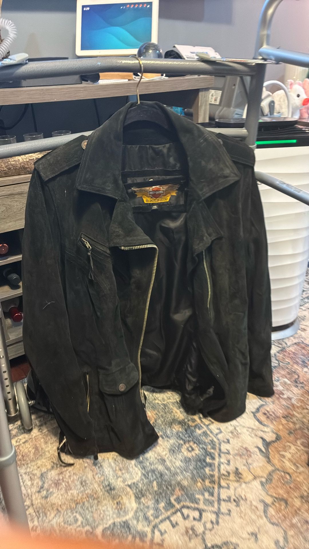 Authentic Harley Davidson, Suede Leather Women’s Jacket
