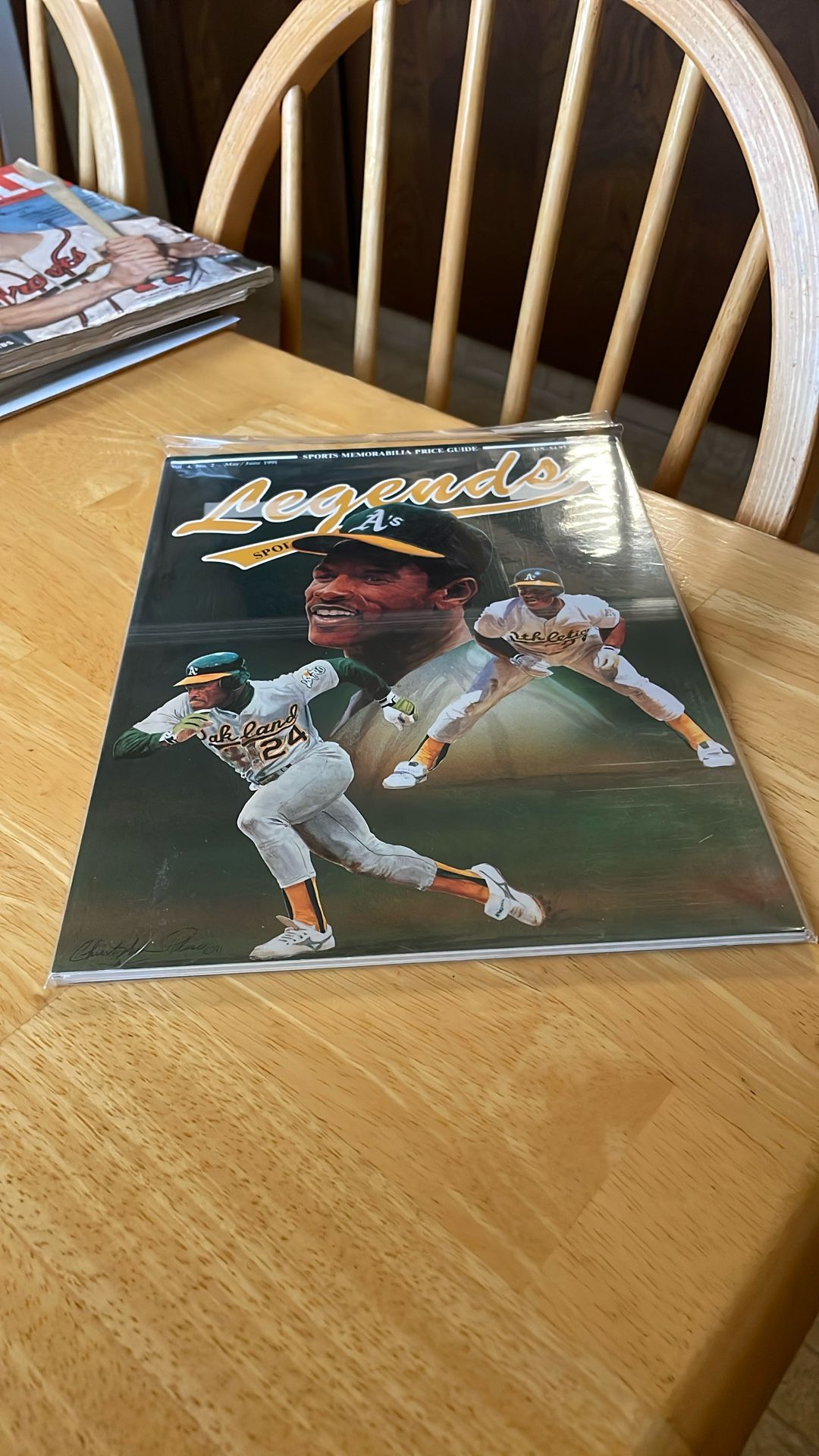 Vintage Legends Ricky Henderson