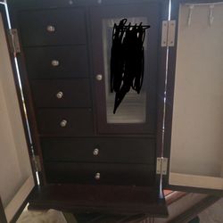 Small Jewelry Cabinet 