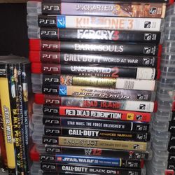 37 PS3 Games, Pre Owned BUNDLE