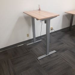 Small Electronic Sit-Stand Desk 