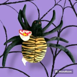 🕷️🕸️ Ty Spinner the Spider Beanie Babies Toy 🕷️