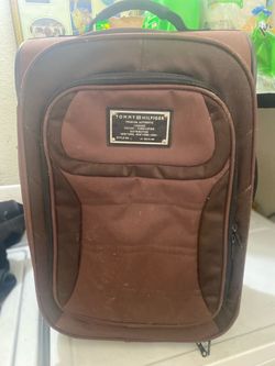 Tommy Hilfiger Brown Carry-On Luggage (.Size small)