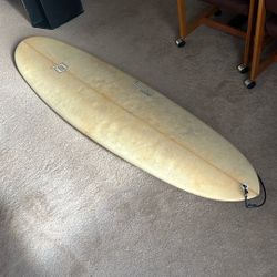 7’ longboard singlefin + lots of volume for florida waves