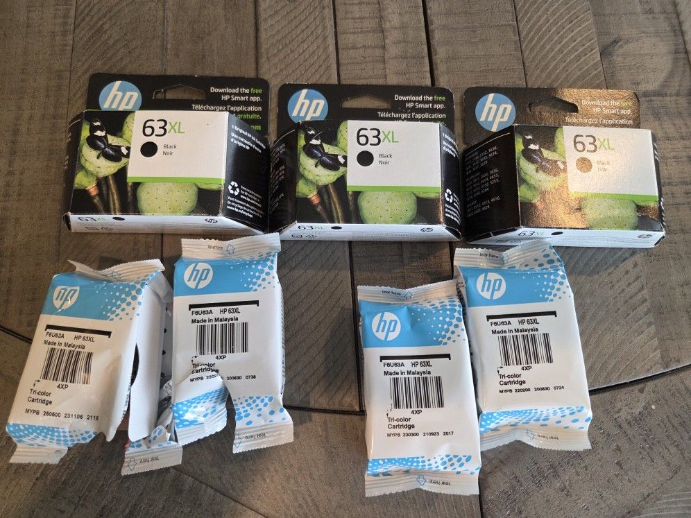 HP 63XL CARTRIDGES