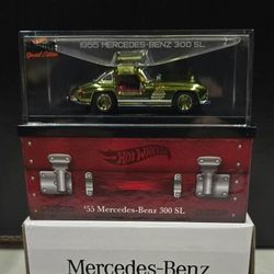 Hot Wheels RLC Green Mercedes Benz 300 Sl