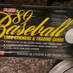 Fleer 1989 Baseball Cards