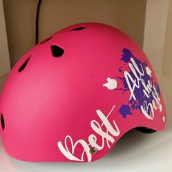 New Pink Bike/Skate Helmet for Kids, Size M