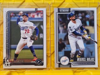 Miguel ( Miggy Ro )Rojas Topps Baseball Card Set