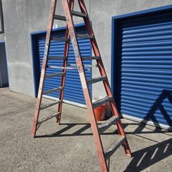 8ft Double Sided Fiberglass Louisville Ladder