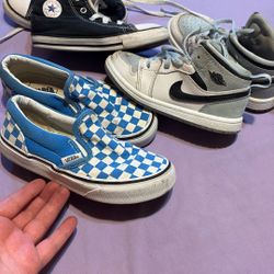 Jordan, Converse, Vans Shoes 