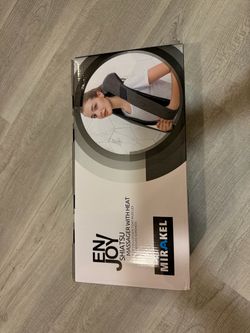 Mirakel enjoy shiatsu massager with heat