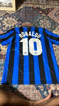 Blue and black Ronaldo 10 XL
